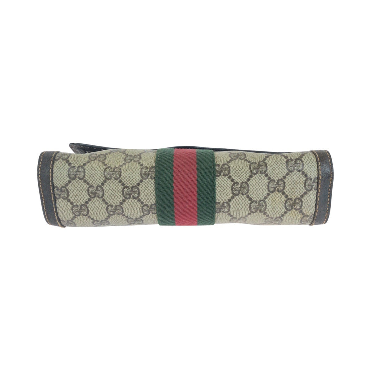 14045
GUCCI グッチ オールドグッチ シェリーライン インターロッキング ブラウン ゴールド金具 GGスプリームキャンバス / レザー 37 014 3087 クラッチバッグ セカンドバッグ 男女兼用  レディース