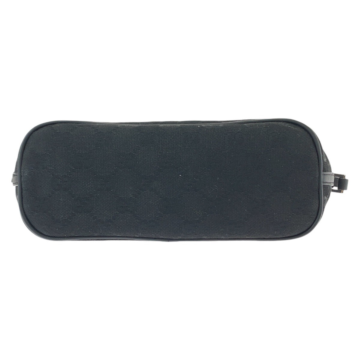 13172
GUCCI グッチ ブラック 黒 シルバー金具 GGキャンバス 7198 ショルダーバッグ アクセサリーポーチ  レディース