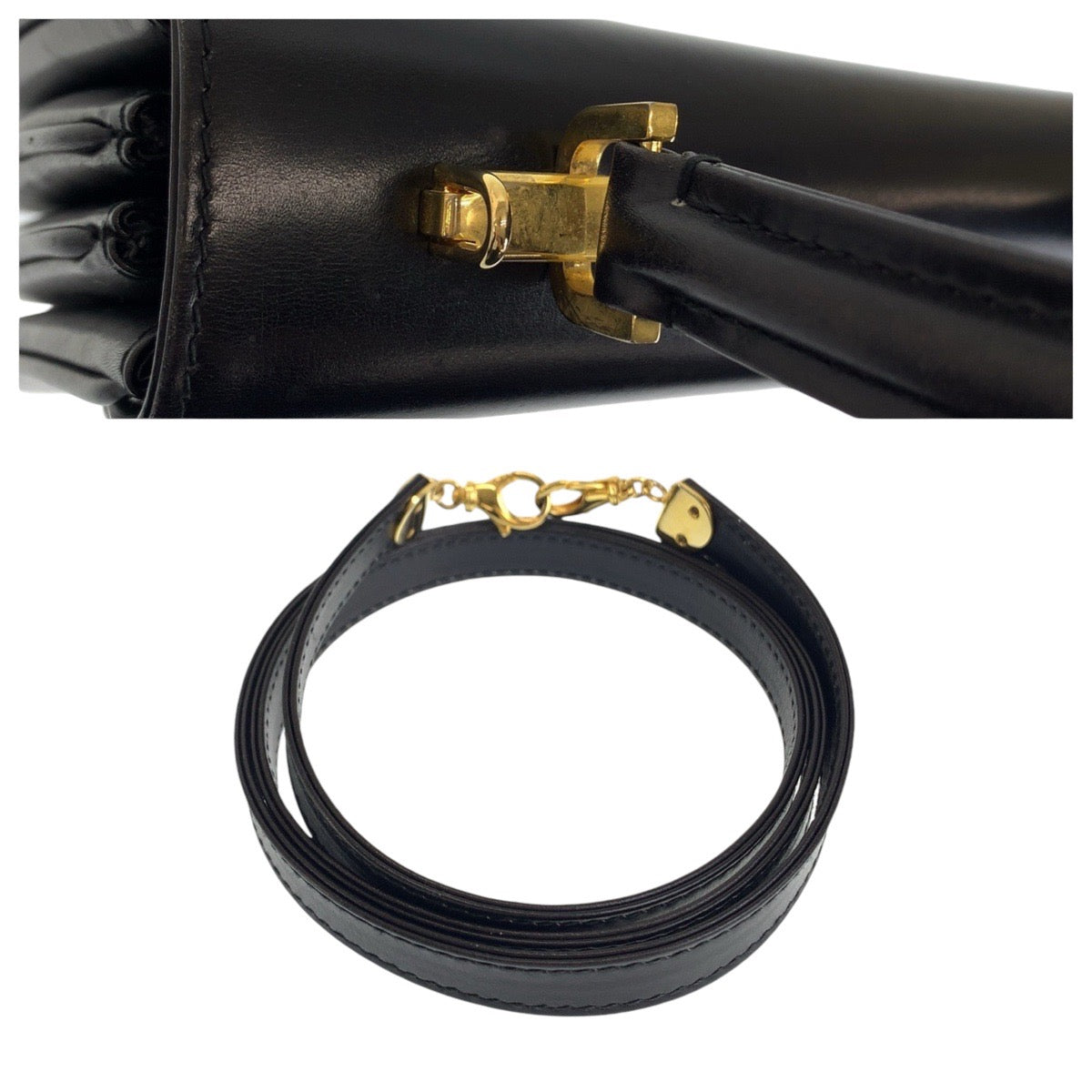 13176
BALLY バリー ヴィンテージ ブラック 黒 ゴールド金具 レザー ハンドバッグ ショルダーバッグ 2way  レディース ABP22