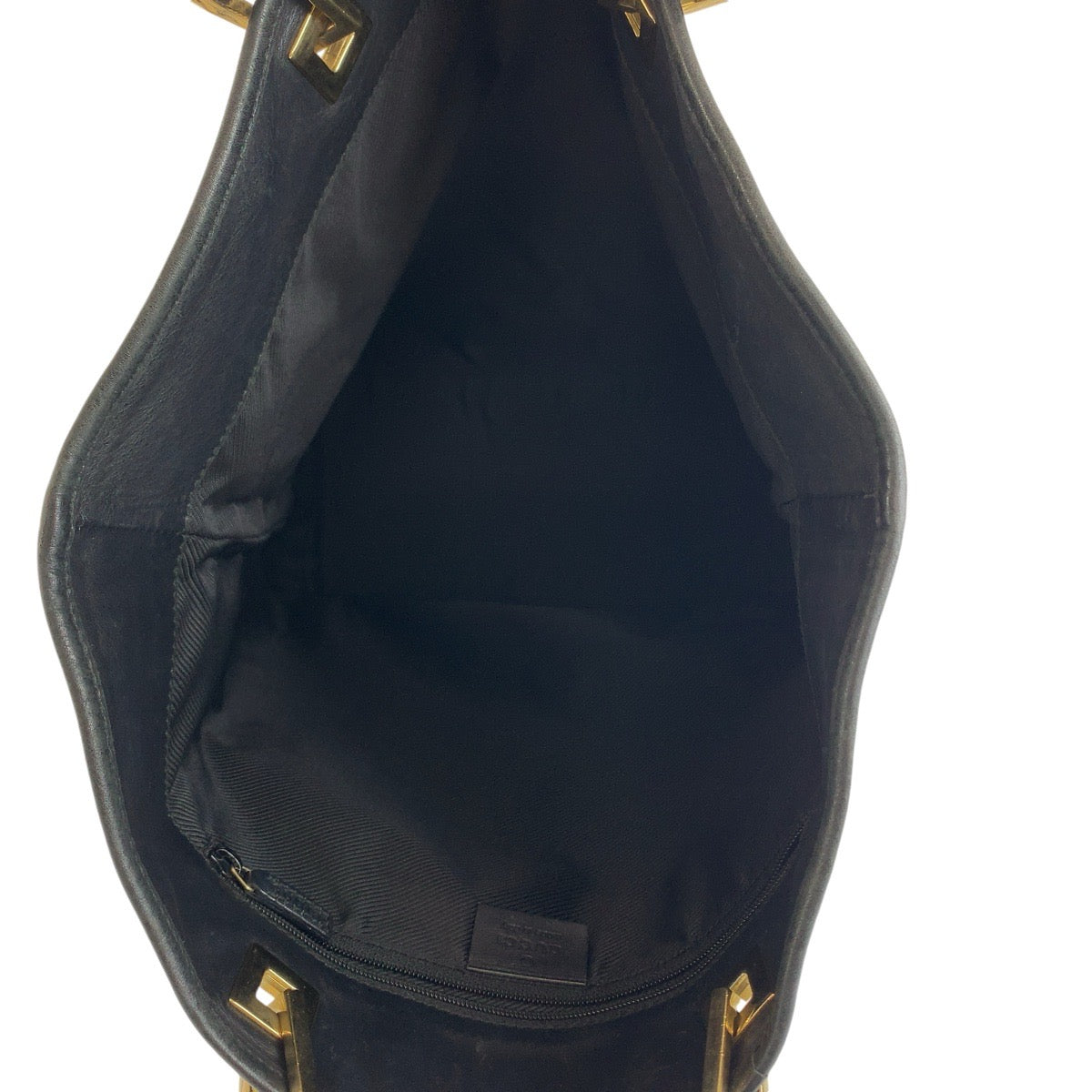 13178
GUCCI グッチ ブラック グレー ゴールド金具 GGキャンバス / レザー 002 1098 トートバッグ ショルダーバッグ  レディース