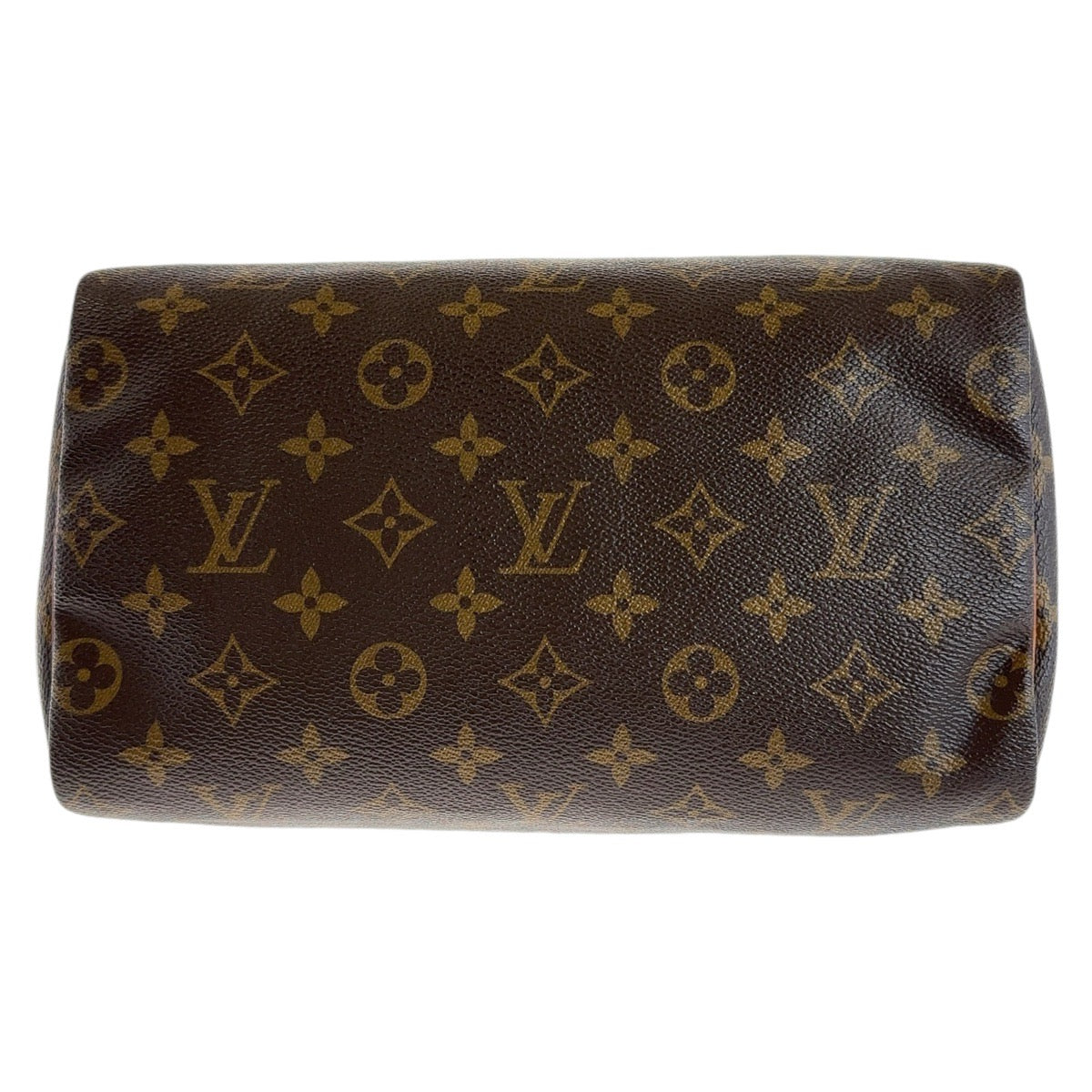 12790
LOUIS VUITTON ルイヴィトン モノグラム スピーディ25 ブラウン ゴールド金具 PVC / レザー M41528 ハンドバッグ ボストンバッグ  レディース
