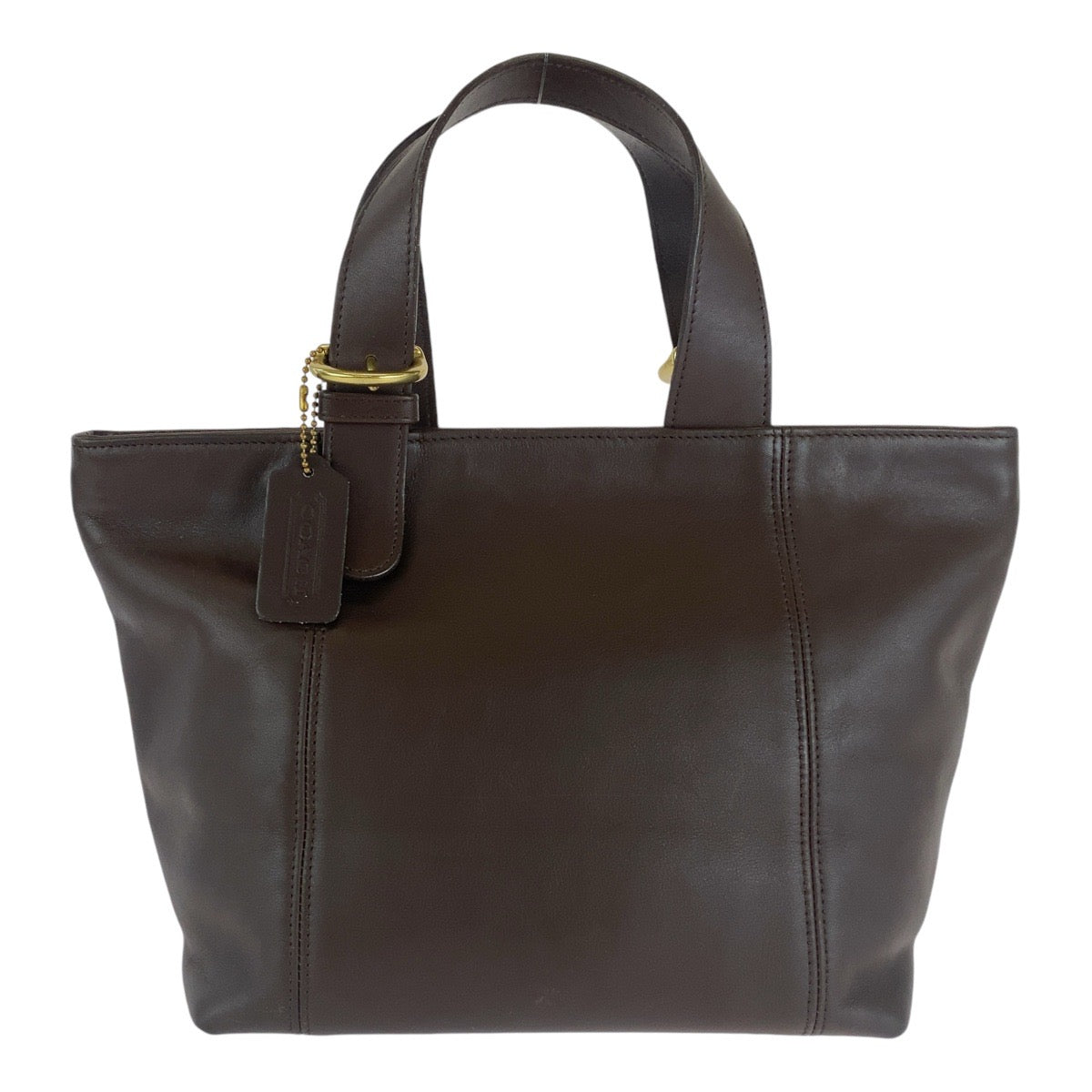 13182
COACH コーチ オールドコーチ ブラウン ゴールド金具 レザー トートバッグ ハンドバッグ  レディース