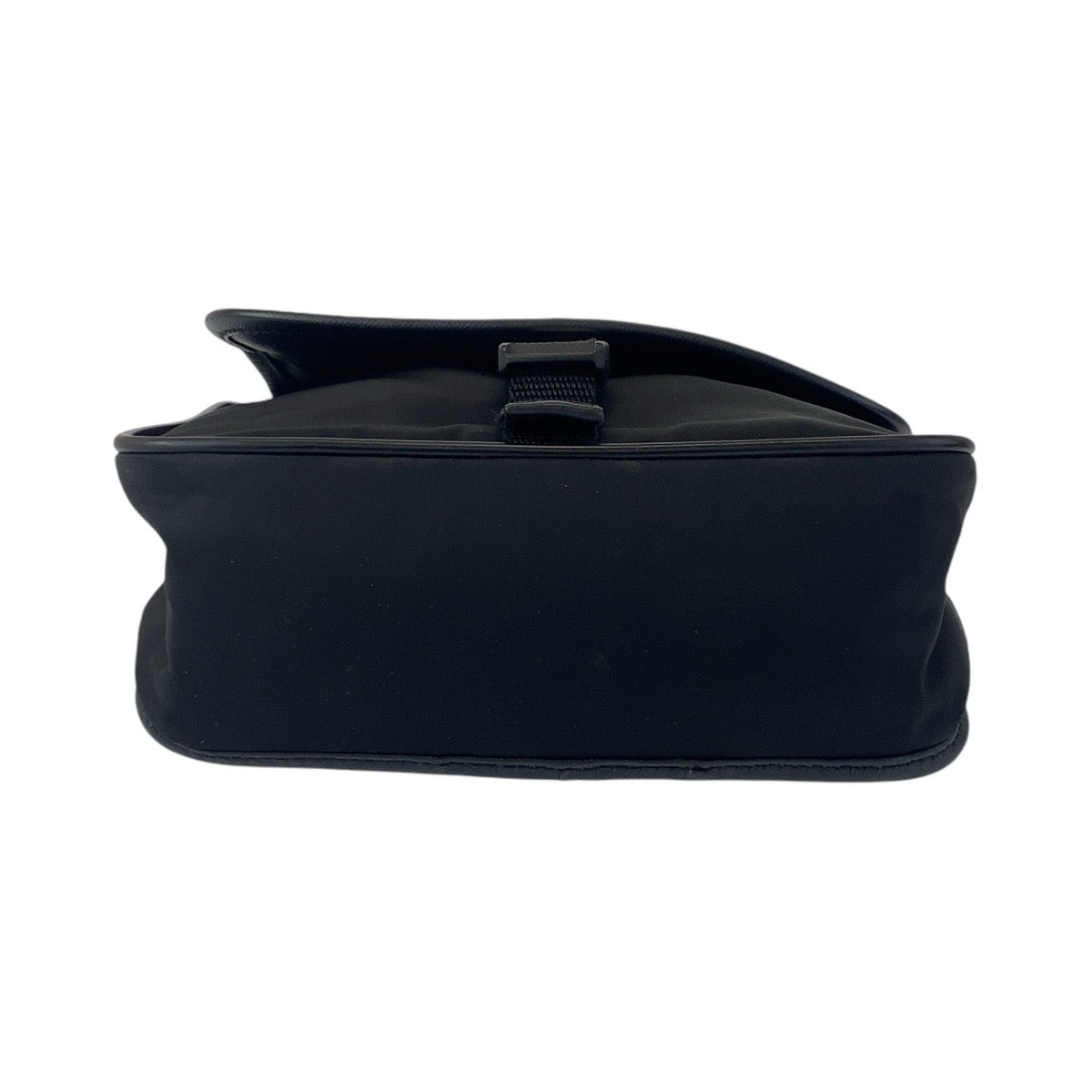 11230
PRADA プラダ テスート 男女兼用 ブラック シルバー金具 ナイロン ショルダーバッグ ポシェット  メンズ