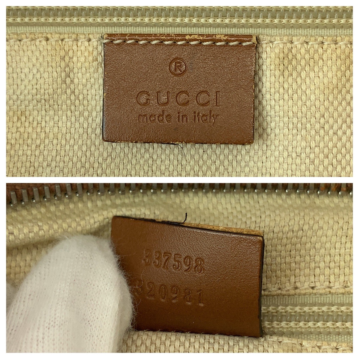 13192
GUCCI グッチ シェリーライン 男女兼用 ブラウン シルバー金具 GGキャンバス 337598 ショルダーバッグ メッセンジャーバッグ  レディース