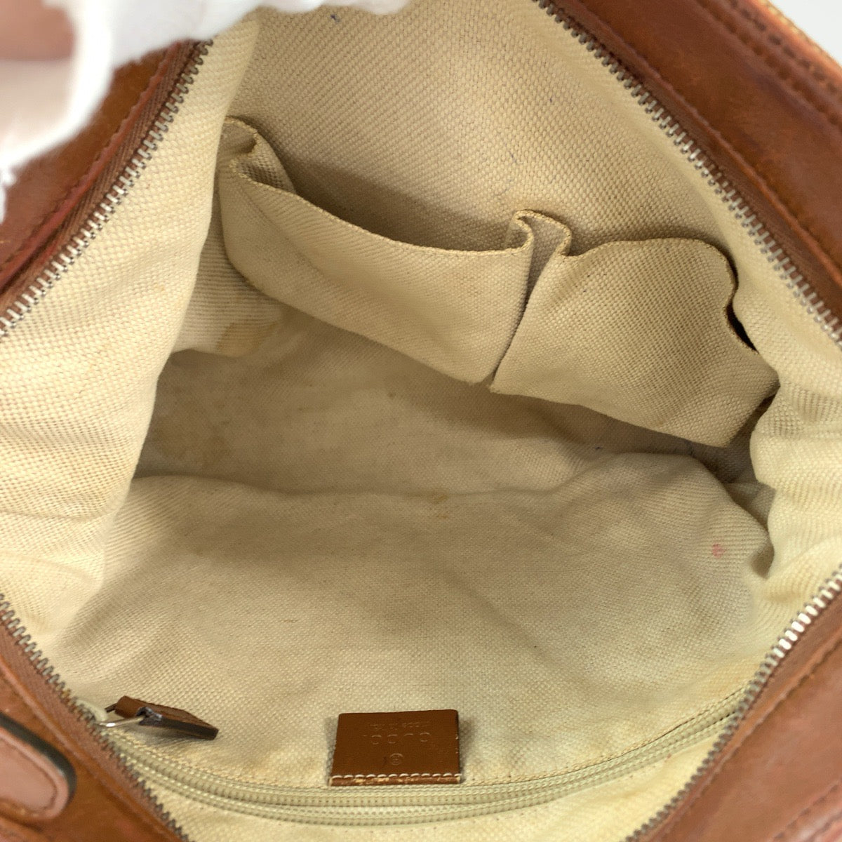 13192
GUCCI グッチ シェリーライン 男女兼用 ブラウン シルバー金具 GGキャンバス 337598 ショルダーバッグ メッセンジャーバッグ  レディース