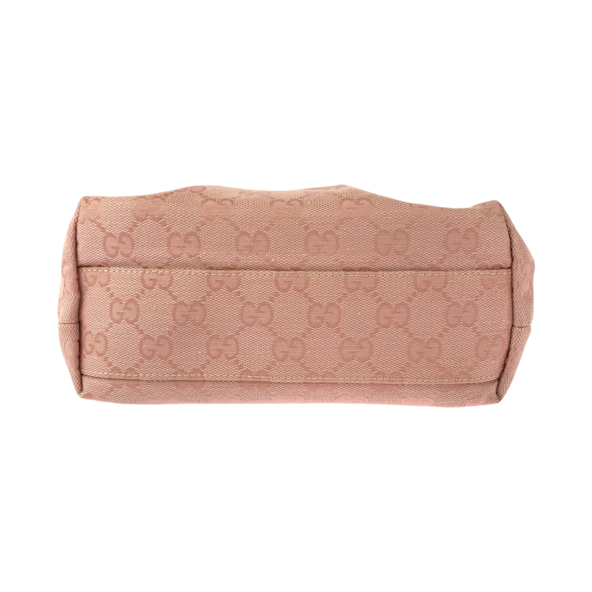 13194
GUCCI グッチ ピンク ベージュ シルバー金具 GGキャンバス 002 1075 トートバッグ ショルダーバッグ  レディース