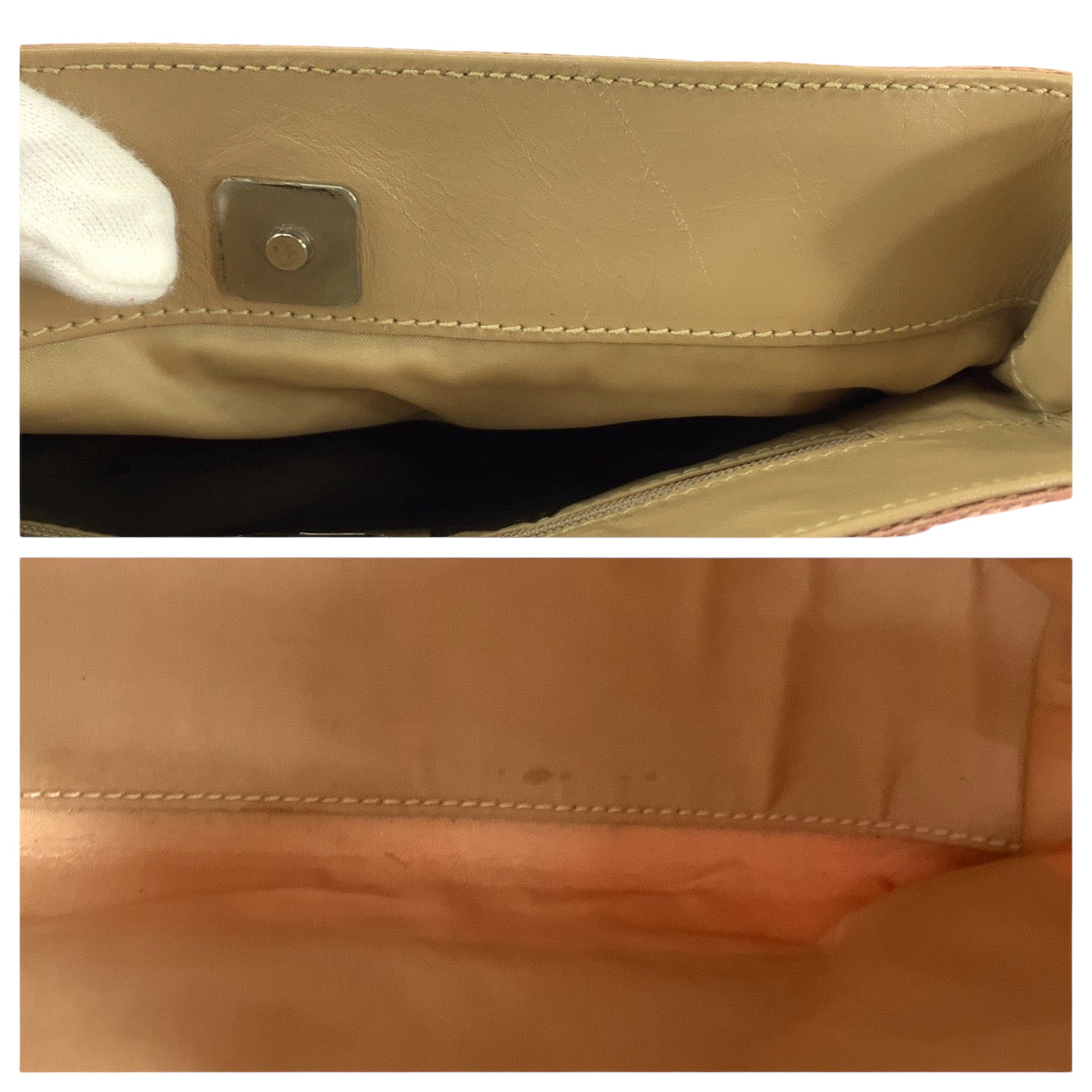 13194
GUCCI グッチ ピンク ベージュ シルバー金具 GGキャンバス 002 1075 トートバッグ ショルダーバッグ  レディース