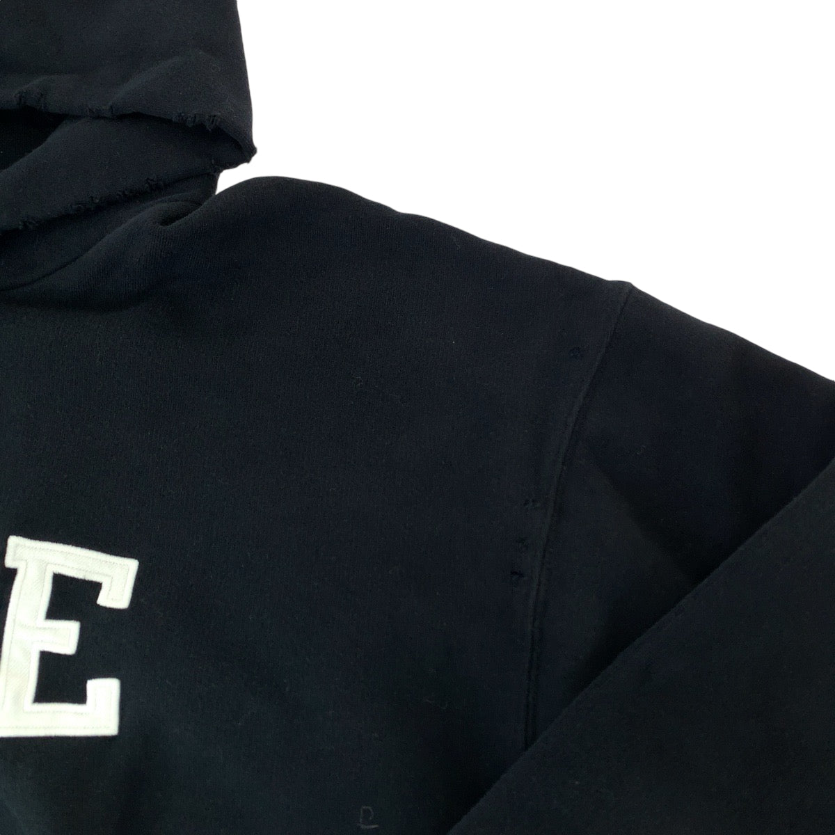 13196
BALENCIAGA バレンシアガ 21AW FREE NO RIB HOODIE サイズXXS ブラック 黒 ホワイト コットン MT74 661711 TKVD4 パーカー フーディ ダメージ加工  メンズ ABP32