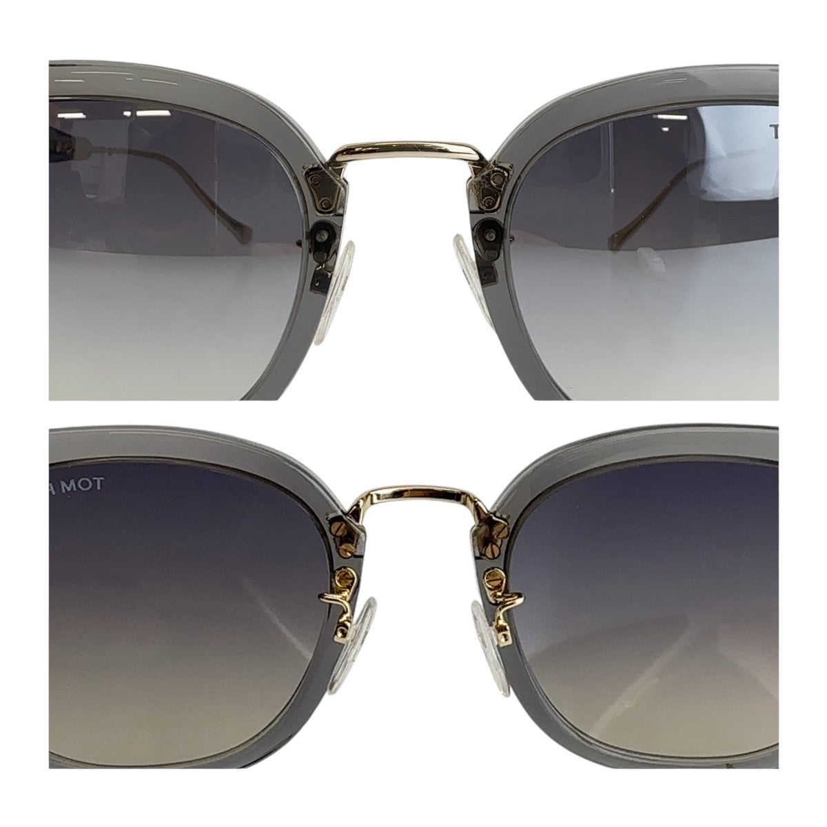 13220
 TOM FORD Tom Ford Black Silver Hardware Plastic/Metal T F548-K 20C 53□24 145 3 Sunglasses Silver Mirror Lens Wellington Men's