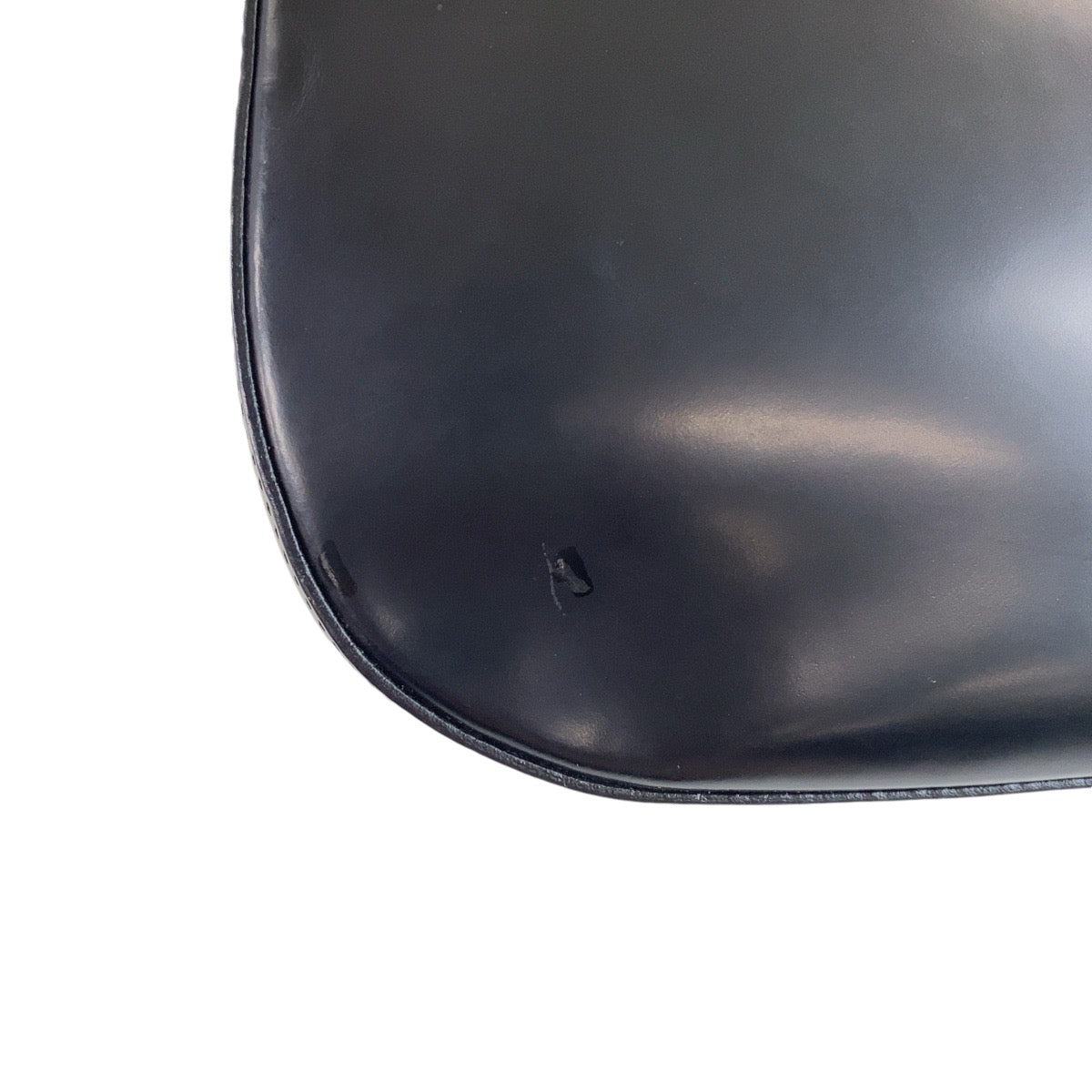 12808
PRADA プラダ ブラック 黒 シルバー金具 パテントレザー ショルダーバッグ  レディース