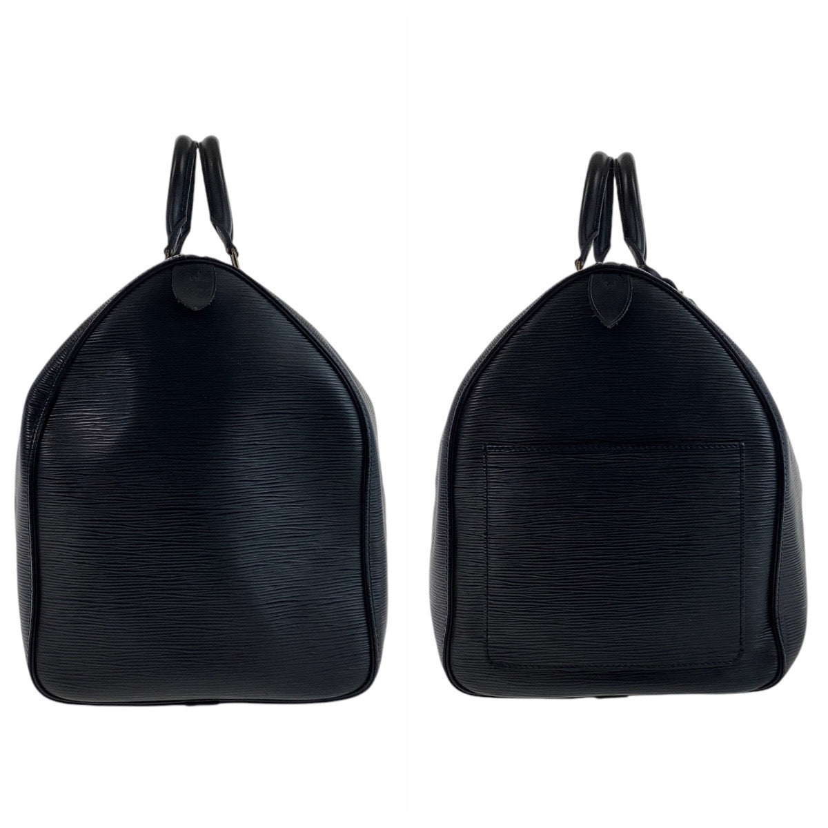 LOUIS VUITTON ルイヴィトン エピ キーポル50 ノワール ブラック 黒 ゴールド金具 エピレザー M42962 ボストンバッグ ハンドバッグ 男女兼用  メンズ