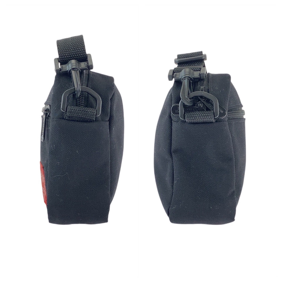13235
Manhattan Portage マンハッタンポーテージ ブラック レッド キャンバス ショルダーバッグ メッセンジャーバッグ 男女兼用  メンズ