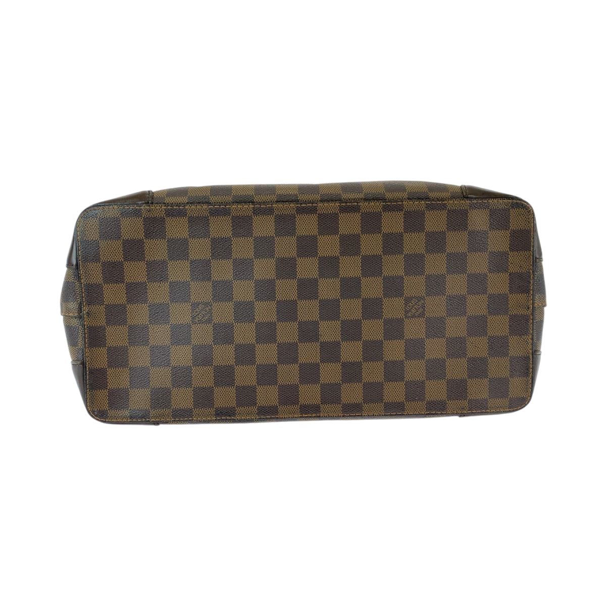13236
LOUIS VUITTON ルイヴィトン ダミエ エベヌ ハムステッドPM エベヌ ブラウン ゴールド金具 PVC N51205 トートバッグ ショルダーバッグ  レディース