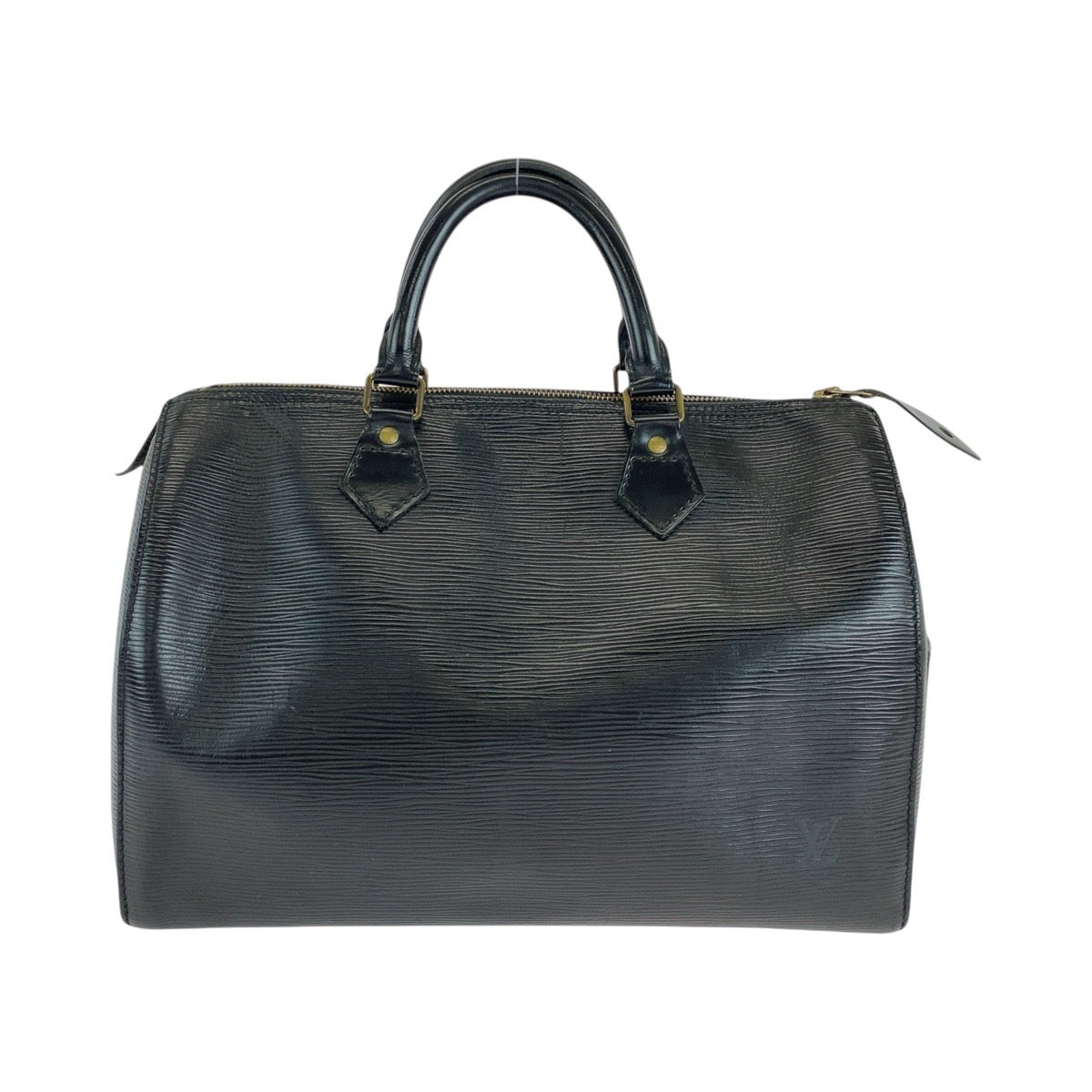 14058
LOUIS VUITTON ルイヴィトン エピ スピーディ30 ブラック 黒 ゴールド金具 レザー M59022 ハンドバッグ ボストンバッグ  レディース