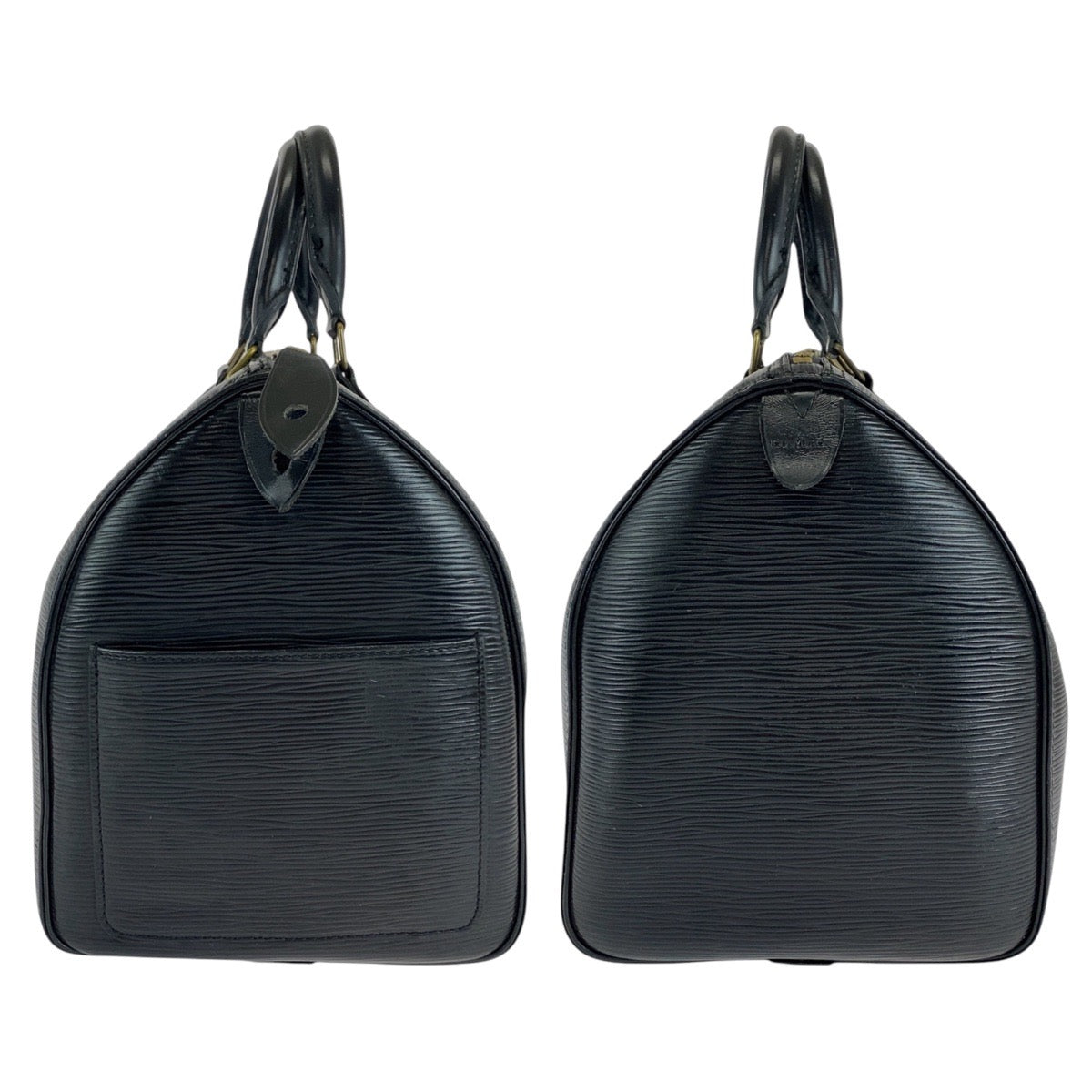 14058
LOUIS VUITTON ルイヴィトン エピ スピーディ30 ブラック 黒 ゴールド金具 レザー M59022 ハンドバッグ ボストンバッグ  レディース