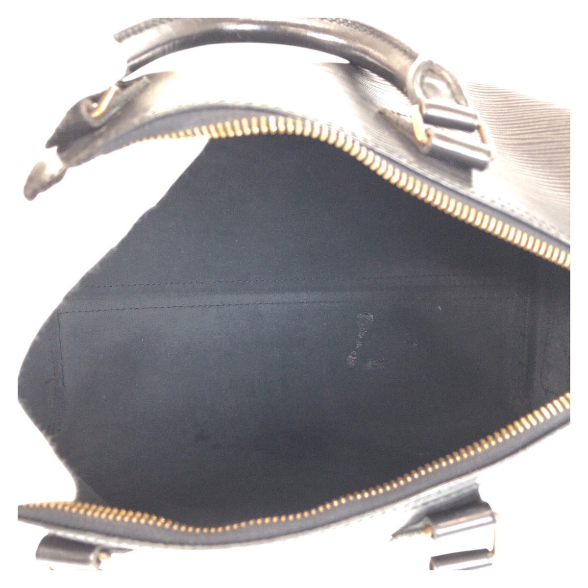 14058
LOUIS VUITTON ルイヴィトン エピ スピーディ30 ブラック 黒 ゴールド金具 レザー M59022 ハンドバッグ ボストンバッグ  レディース
