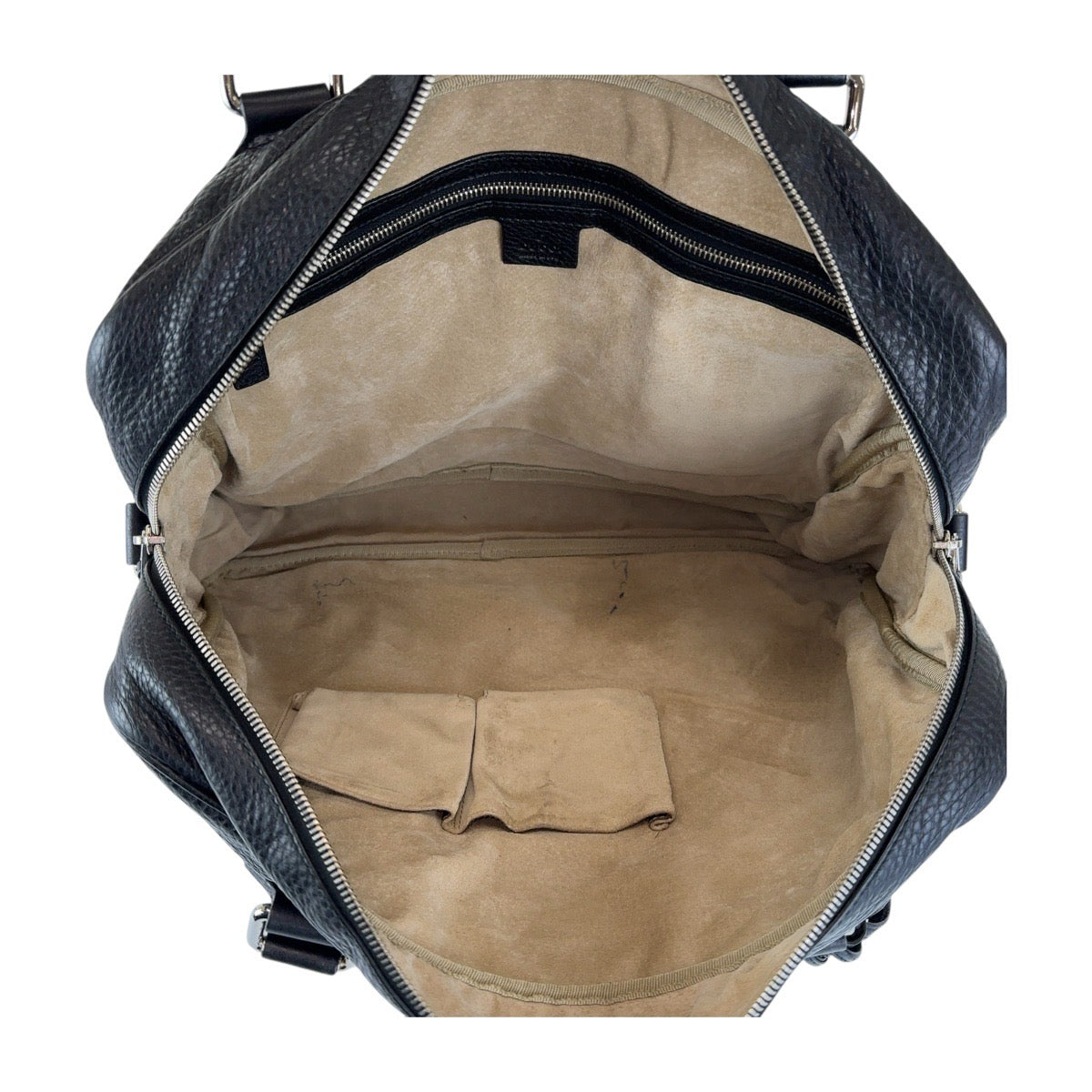 13244
GUCCI グッチ バンブー タッセル ブラック 黒 シルバー金具 レザー 231850 ビジネスバッグ ブリーフケース ショルダーバッグ 2WAY  メンズ ABP40