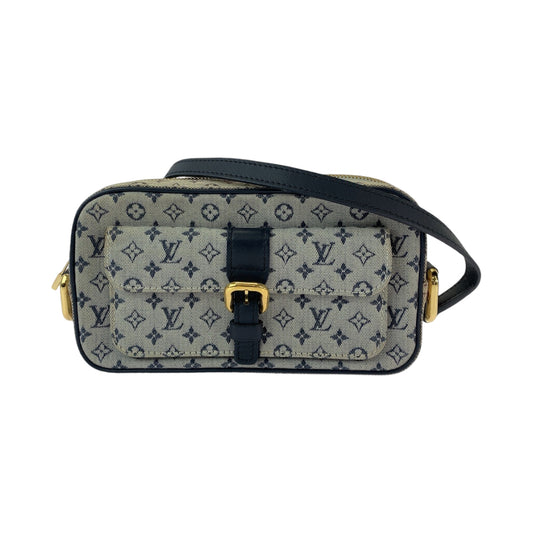 LOUIS VUITTON Louis Vuitton Monogram Mini Juliet MM Grey Gold Hardware Canvas M92217 Shoulder Bag Pochette Women's