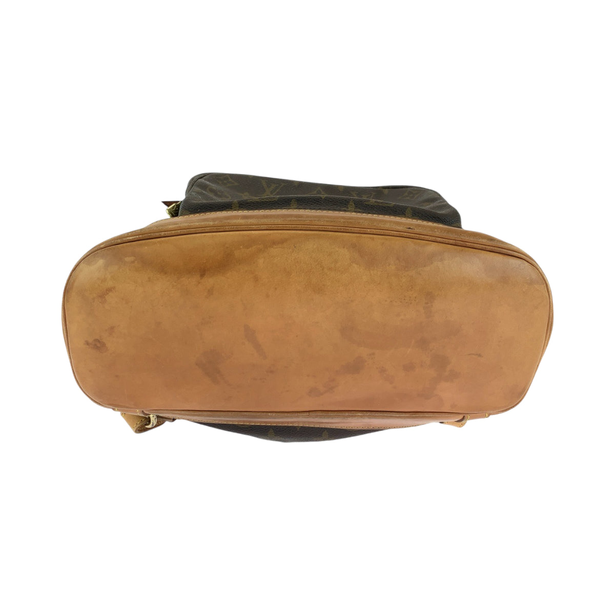 13251
LOUIS VUITTON ルイヴィトン モノグラム モンスリGM ブラウン ゴールド金具 PVC M51135 リュックサック バックパック  レディース