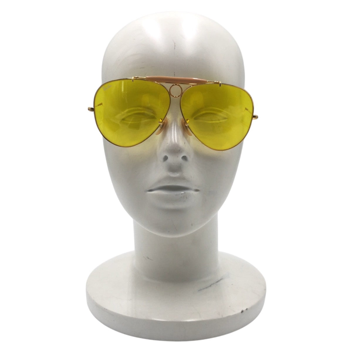 Ray-Ban レイバン ヴィンテージ B&L ボシュロム RAY-BAN U.S.A シューター ゴールド イエロー メタル L0305 OKBJ サングラス ティアドロップ  メンズ