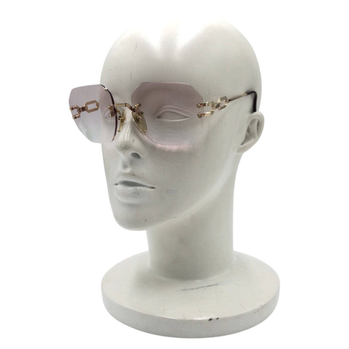 13261
Dior ディオール ヴィンテージ ゴールド パープル メタル 58□17 125 サングラス スクエア  レディース