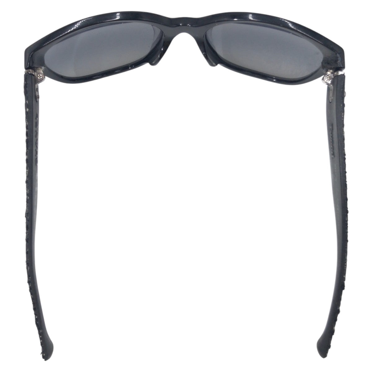 13262
CHANEL シャネル ココマーク ツイードテンプル ブラック 黒 プラスチック 5237-A c.501/T3 52□18 サングラス 偏光レンズ  POLARIZED バタフライ  レディース