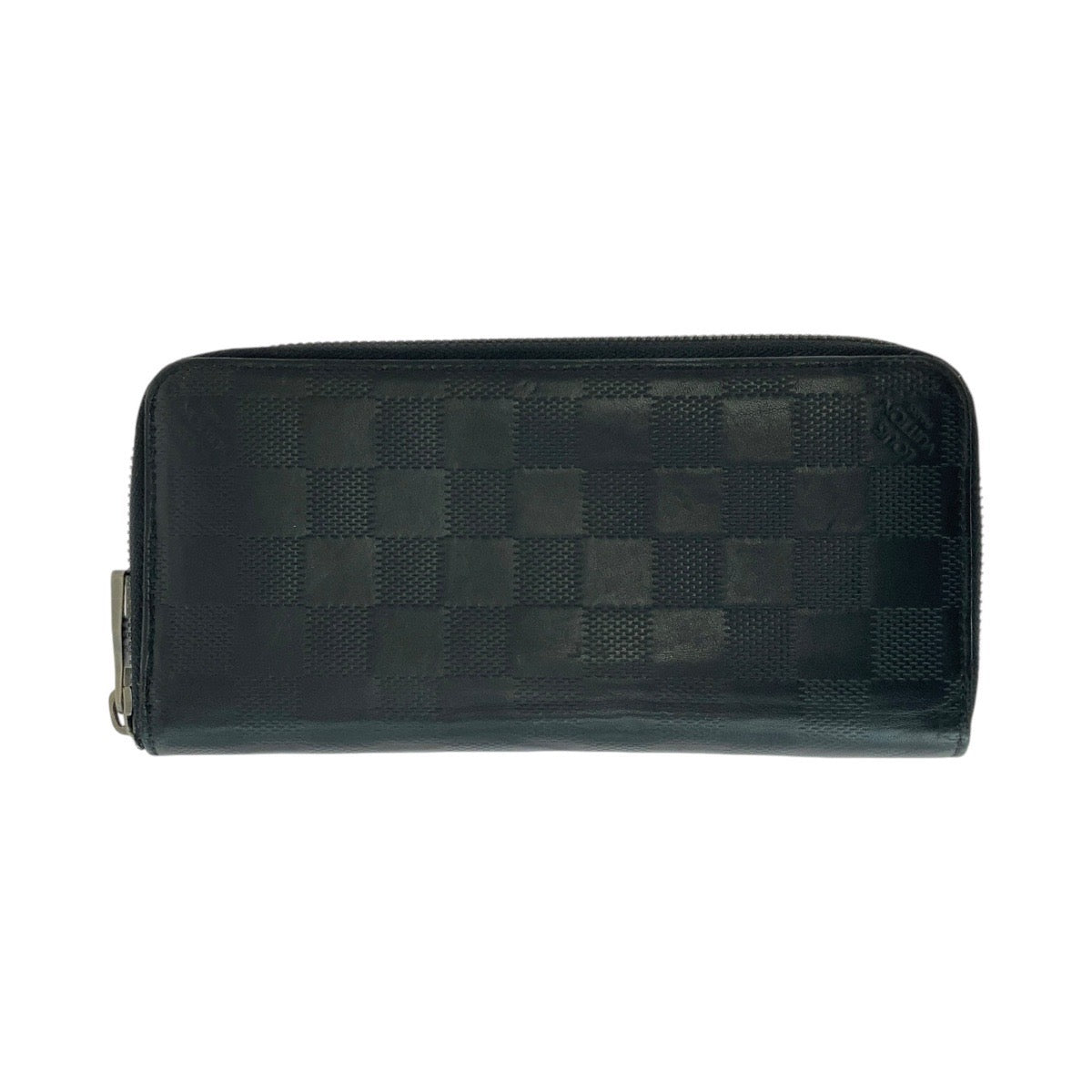 12789
LOUIS VUITTON ルイヴィトン ダミエ アンフィニ ジッピーウォレット ヴェルティカル ノワール ブラック 黒 シルバー金具 レザー N63548 長財布 ロングウォレット  メンズ