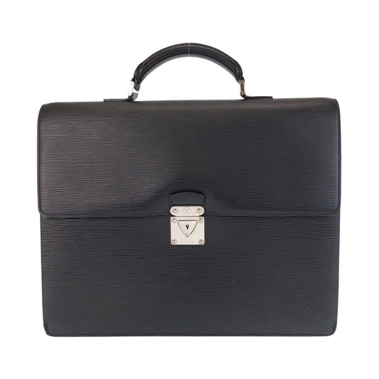13266
LOUIS VUITTON ルイヴィトン エピ ロブスト ノワール ブラック 黒 シルバー金具 エピレザー M54532 ビジネスバッグ ブリーフケース  メンズ