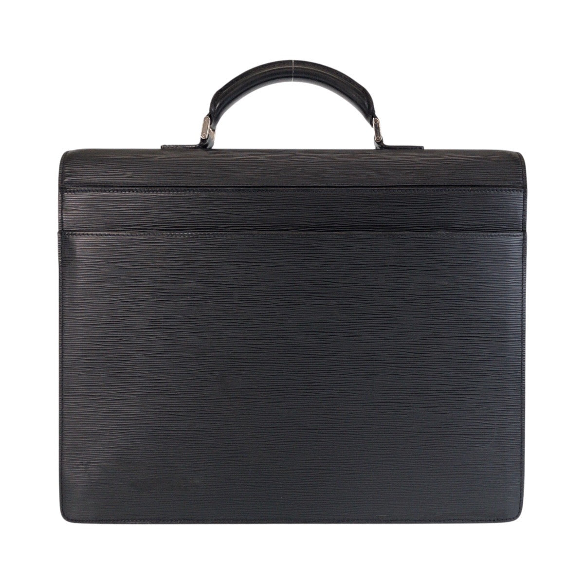 13266
LOUIS VUITTON ルイヴィトン エピ ロブスト ノワール ブラック 黒 シルバー金具 エピレザー M54532 ビジネスバッグ ブリーフケース  メンズ