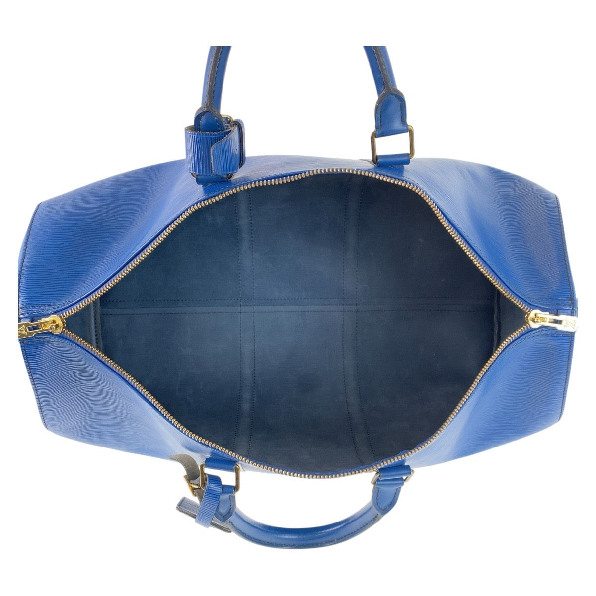 12785
LOUIS VUITTON ルイヴィトン エピ キーポル50 トレドブルー ブルー ゴールド金具 M42965 ボストンバッグ ハンドバッグ  メンズ