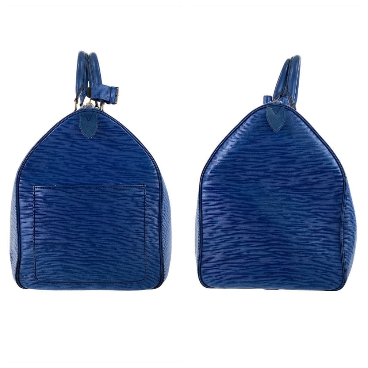 12785
LOUIS VUITTON ルイヴィトン エピ キーポル50 トレドブルー ブルー ゴールド金具 M42965 ボストンバッグ ハンドバッグ  メンズ