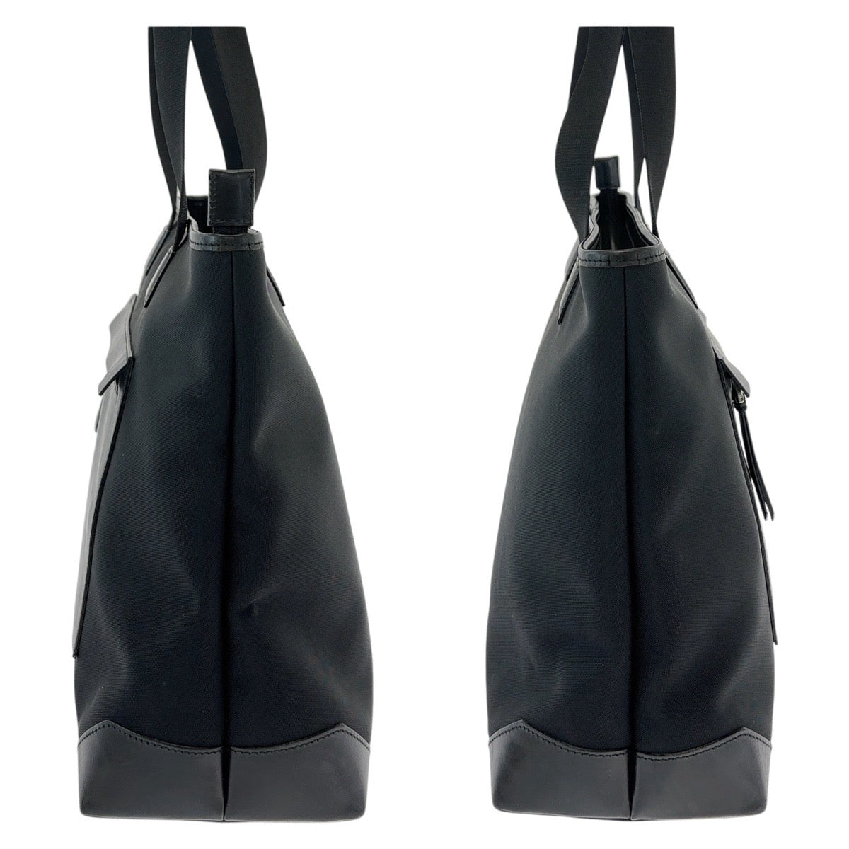 GUCCI グッチ 男女兼用 ブラック 黒 シルバー金具 ナイロン / レザー 019 0426 トートバッグ ショルダーバッグ  メンズ