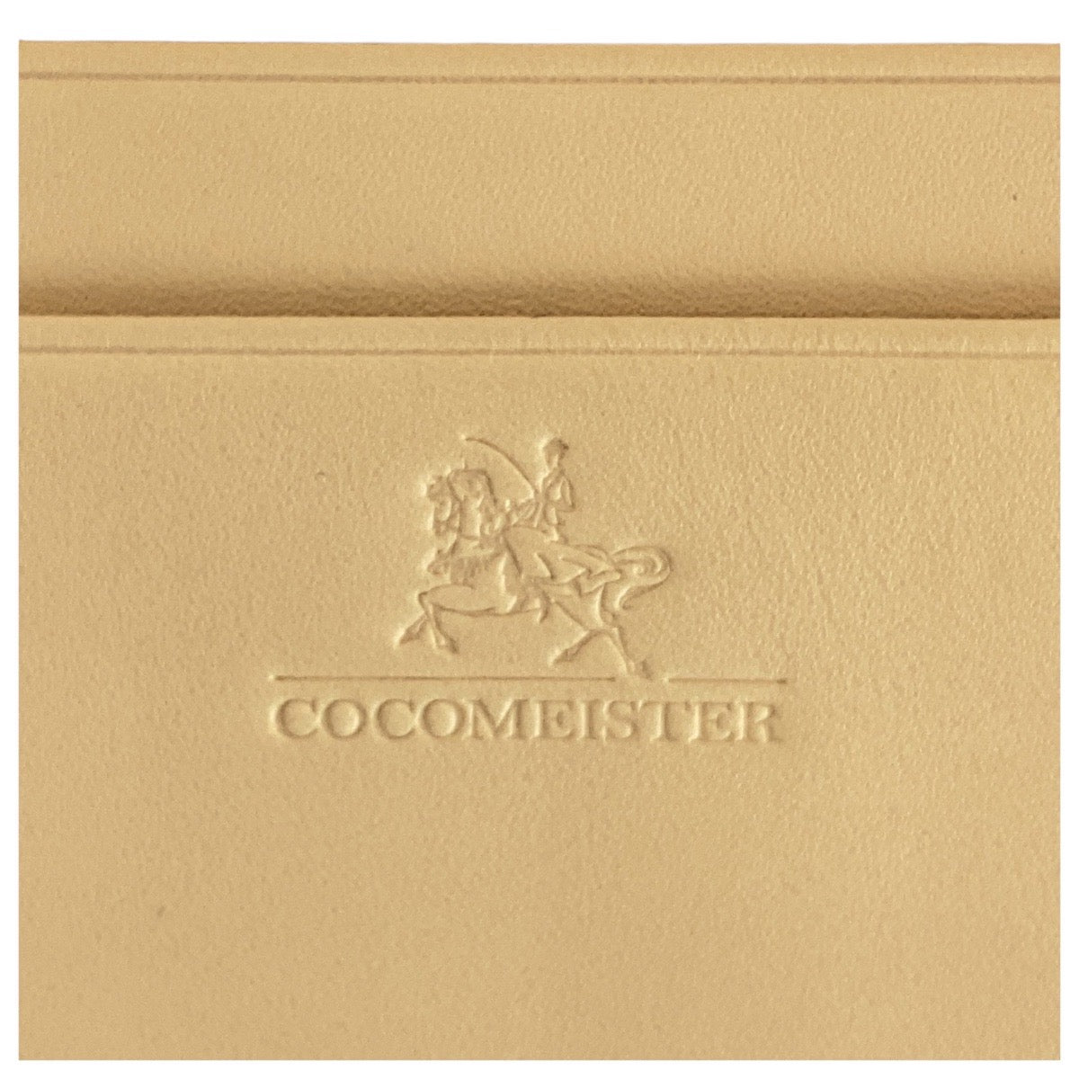14061
COCOMEISTER ココマイスター ブラウン ベージュ レザー 長財布 ロングウォレット メンズ ABP5