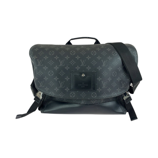 13283
LOUIS VUITTON ルイヴィトン モノグラム エクリプス ヴォワヤージュPM ブラック 黒 シルバー金具 PVC M40511 ショルダーバッグ メッセンジャーバッグ  メンズ