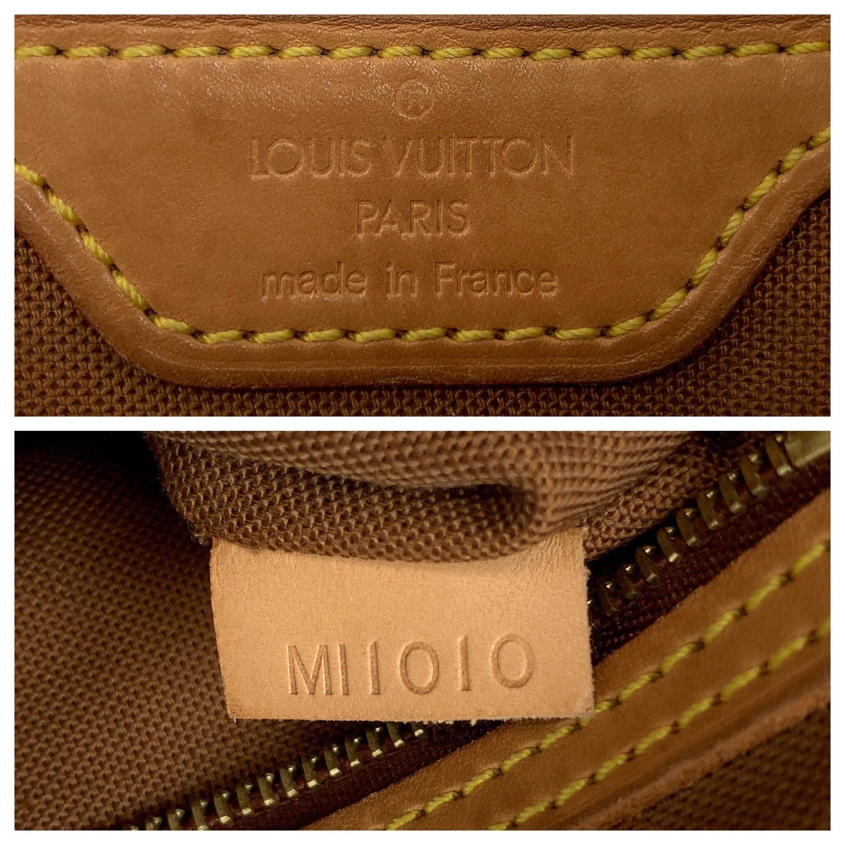 13289
LOUIS VUITTON ルイヴィトン モノグラム ミニルーピング ブラウン ゴールド金具 PVC M51147 ワンショルダーバッグ 肩掛け  レディース