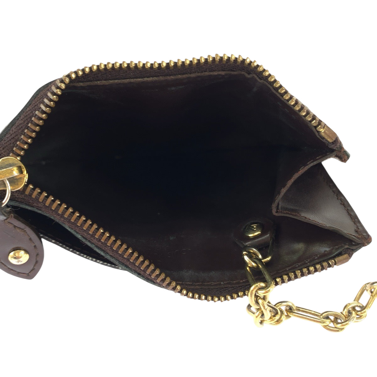 13295
LOUIS VUITTON ルイヴィトン モノグラム ヴェルニ ポシェット クレNM アラマント ボルドー ゴールド金具 パテントレザー M93557 コインケース キーリング付き  レディース