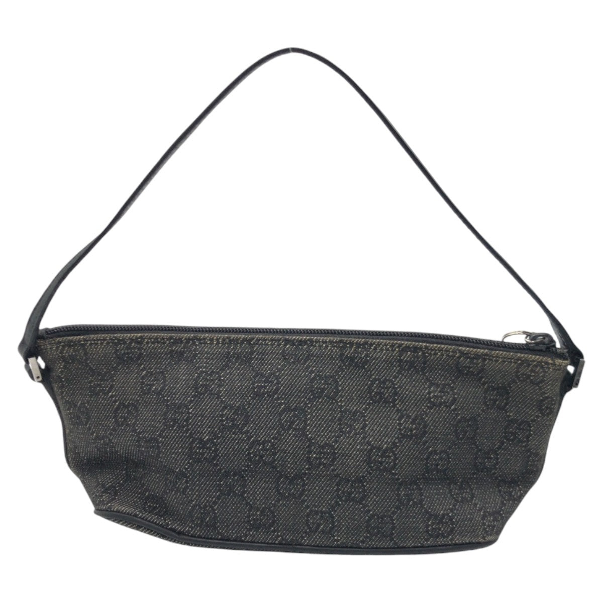GUCCI グッチ GG柄 ブラック 黒 GGキャンバス ハンドバッグ ポーチ  レディース