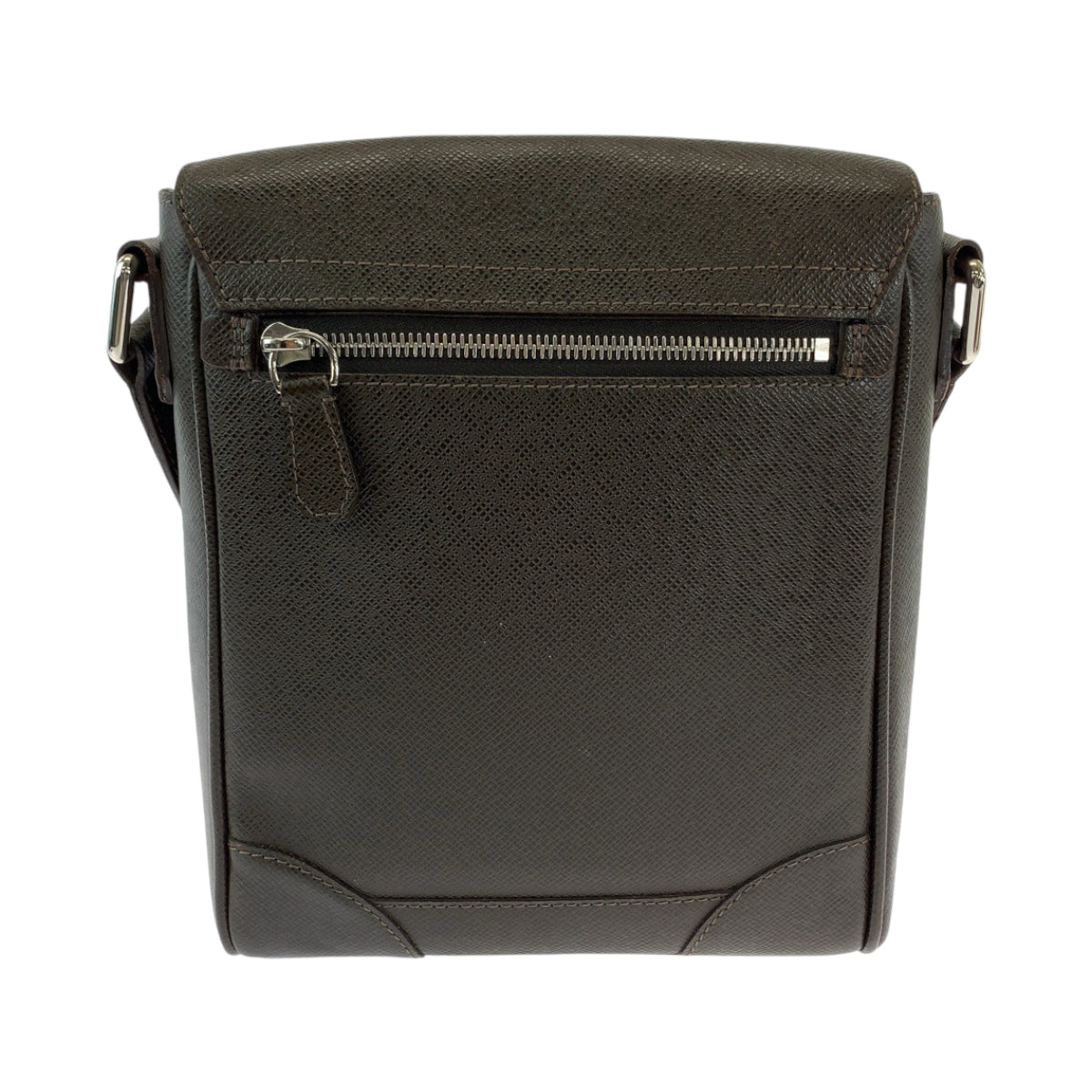 12778
LOUIS VUITTON ルイヴィトン タイガ ルカ グリズリ ブラウン シルバー金具 PVC ショルダーバッグ 斜め掛け  メンズ