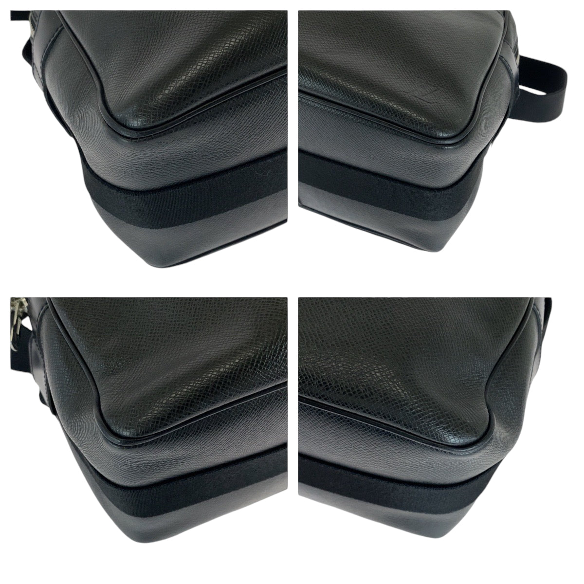 13305
LOUIS VUITTON ルイヴィトン タイガ リポーター アルドワーズ ブラック 黒 シルバー金具 タイガ M30152 ショルダーバッグ 斜め掛け  メンズ