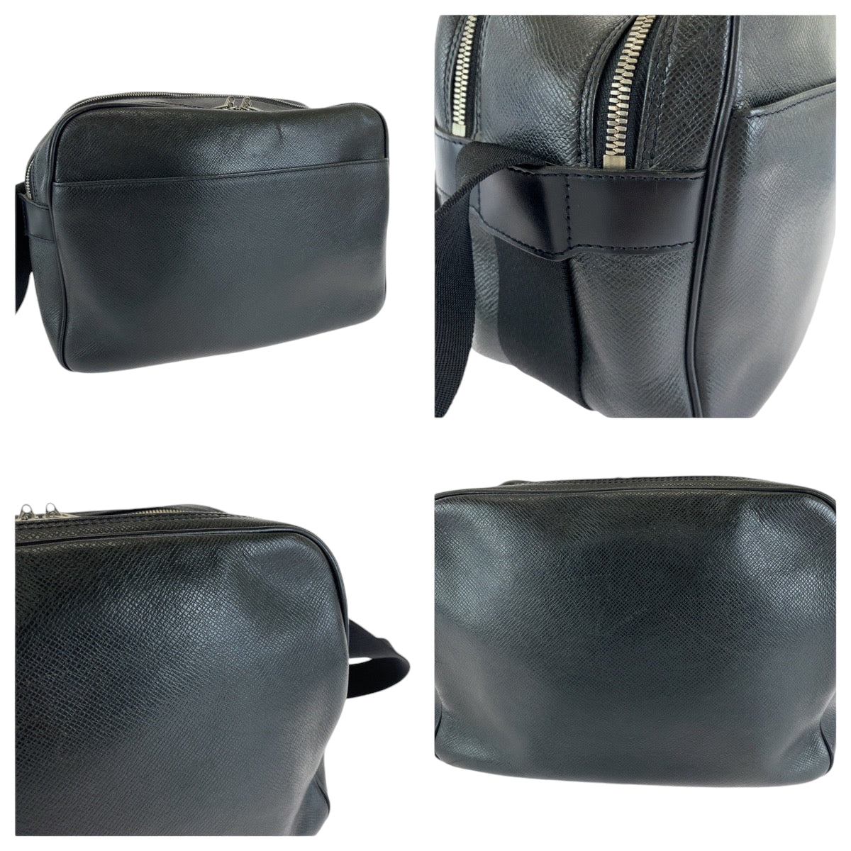 13305
LOUIS VUITTON ルイヴィトン タイガ リポーター アルドワーズ ブラック 黒 シルバー金具 タイガ M30152 ショルダーバッグ 斜め掛け  メンズ