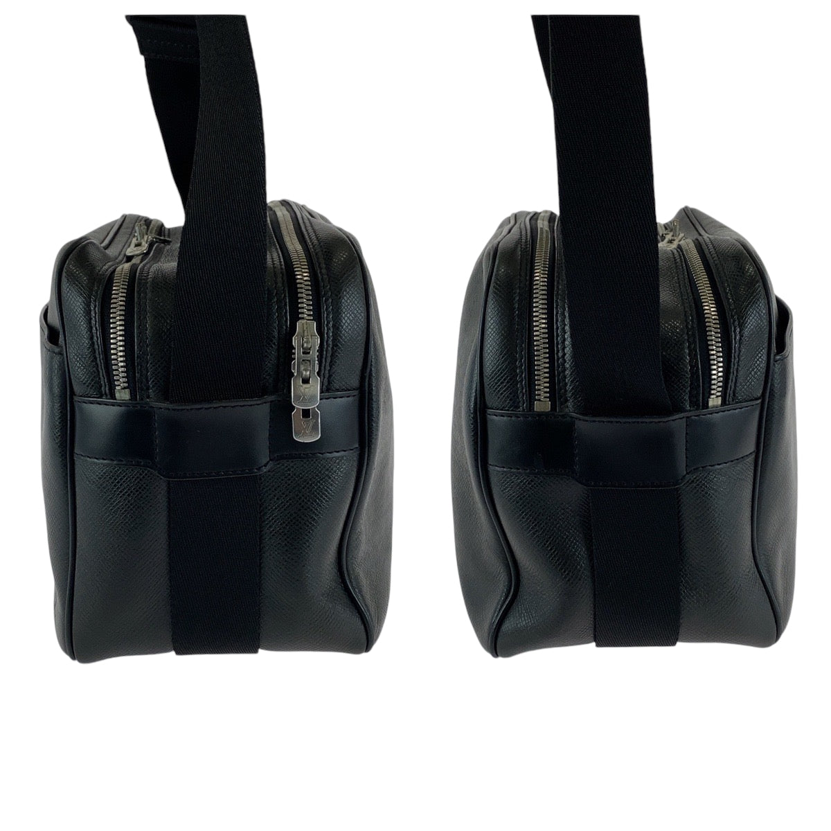 13305
LOUIS VUITTON ルイヴィトン タイガ リポーター アルドワーズ ブラック 黒 シルバー金具 タイガ M30152 ショルダーバッグ 斜め掛け  メンズ