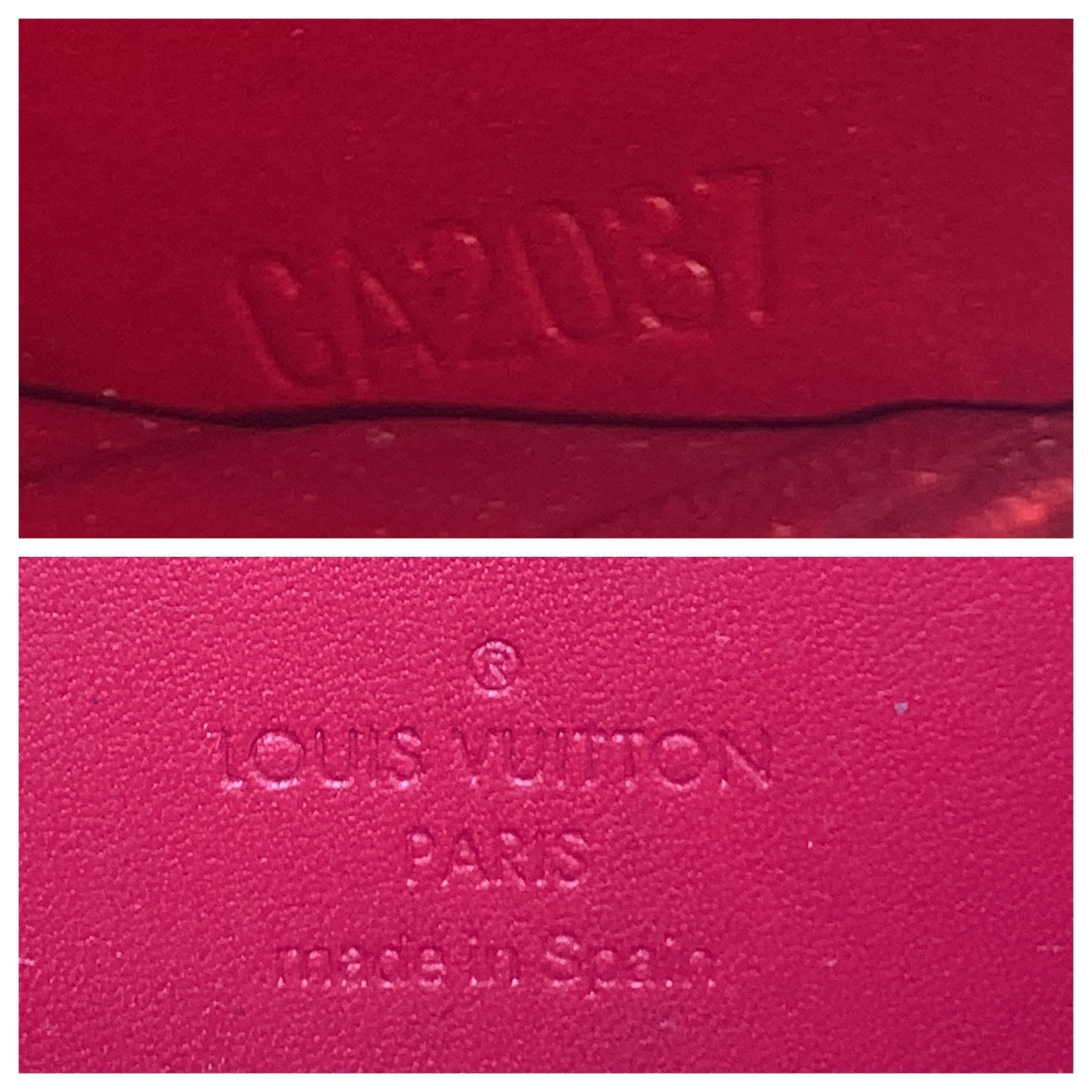 12785
LOUIS VUITTON ルイヴィトン ヴェルニ ジッピーウォレット レッド ゴールド金具 レザー M91981 長財布 ラウンドファスナー  レディース
