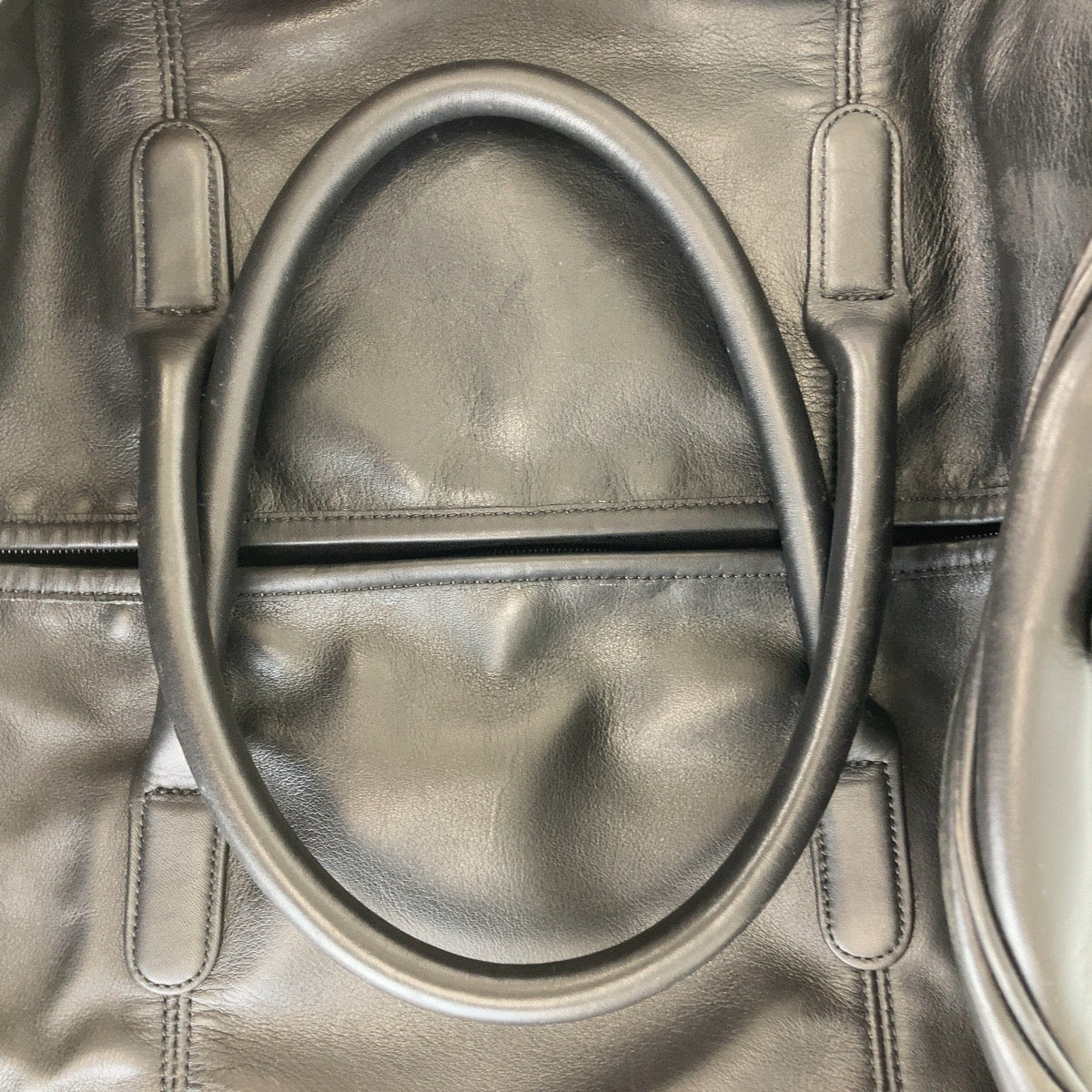 13307
COACH コーチ オールドコーチ ブラック 黒 ゴールド金具 レザー ボストンバッグ  メンズ