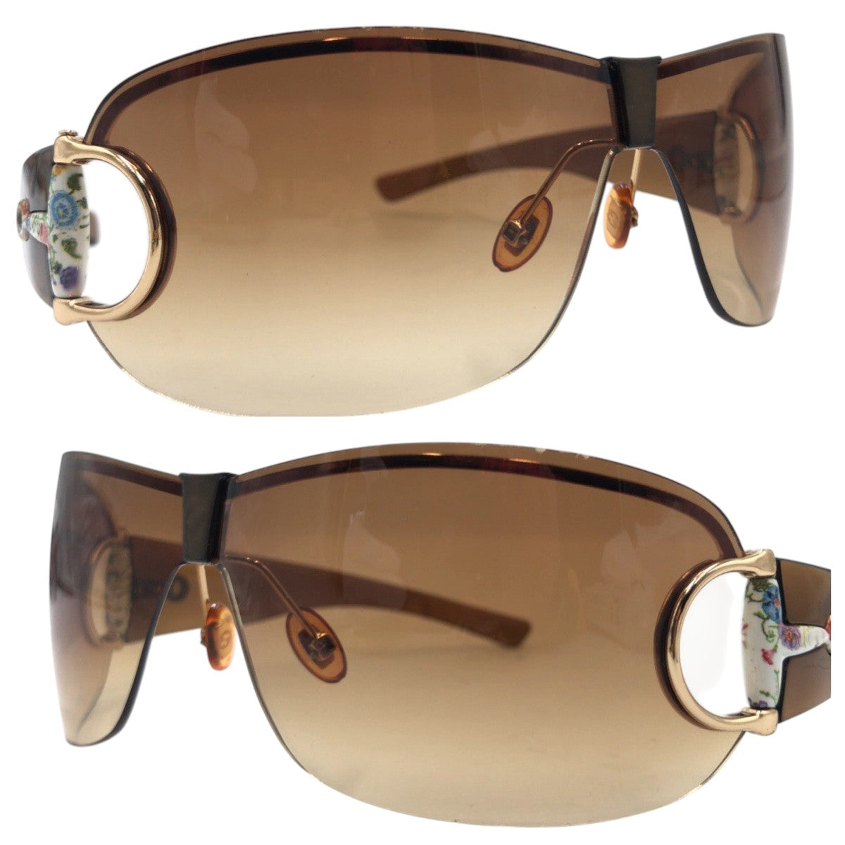 13314
GUCCI グッチ ホースビット 男女兼用 ブラウン プラスチック GG2746/S EHAK1 73□01 125 サングラス スクエア  メンズ