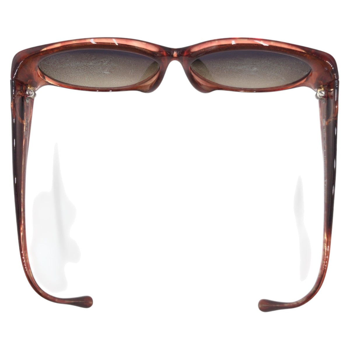 13316
Dior ディオール ヴィンテージ CDロゴ ブラウン ゴールド金具 プラスチック 2849A 10 57□13 サングラス ウェリントン  レディース