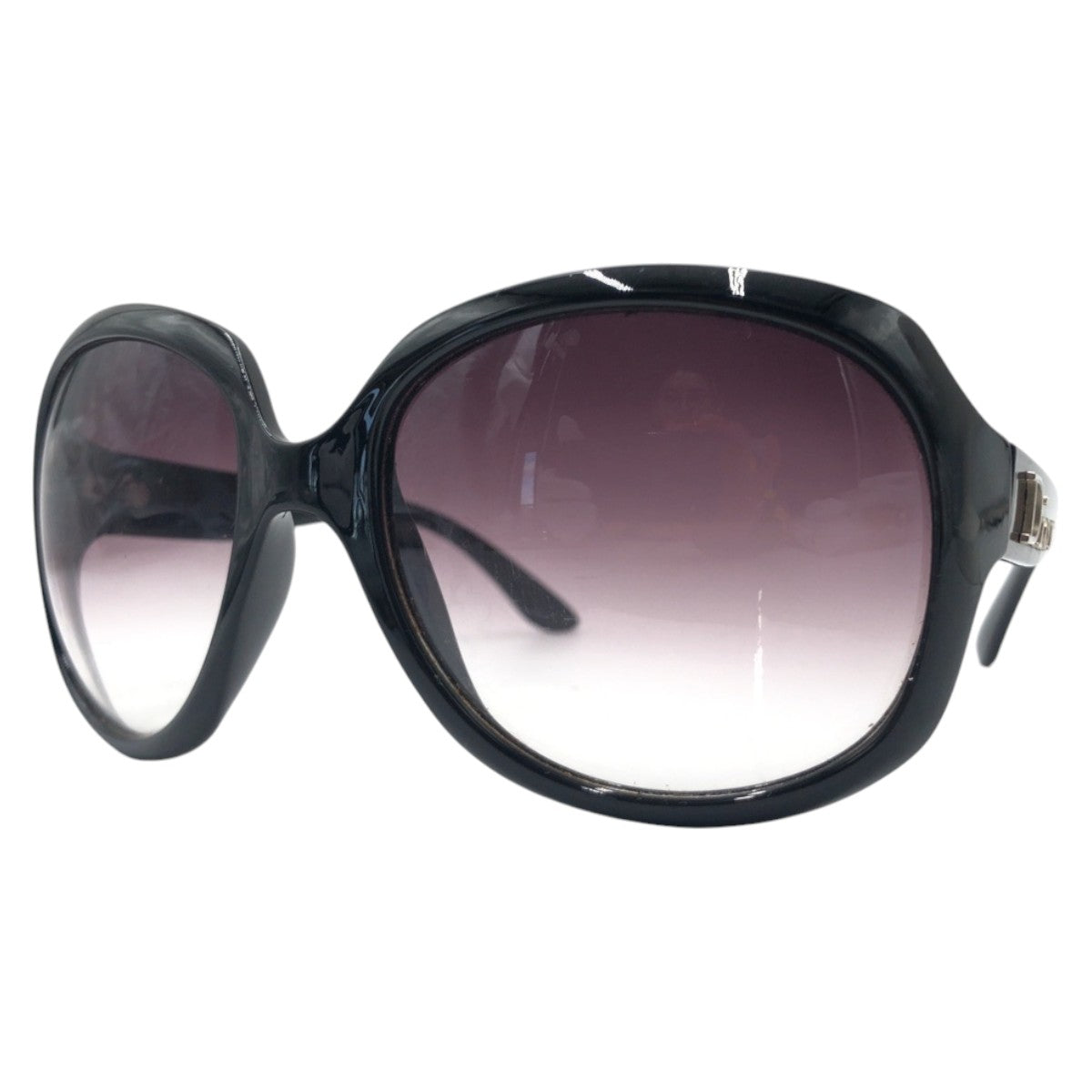 13325
Dior ディオール GLOSSY1 グロッシー ブラック 黒 プラスチック 113-115-75 60□20 130 サングラス バタフライ  レディース