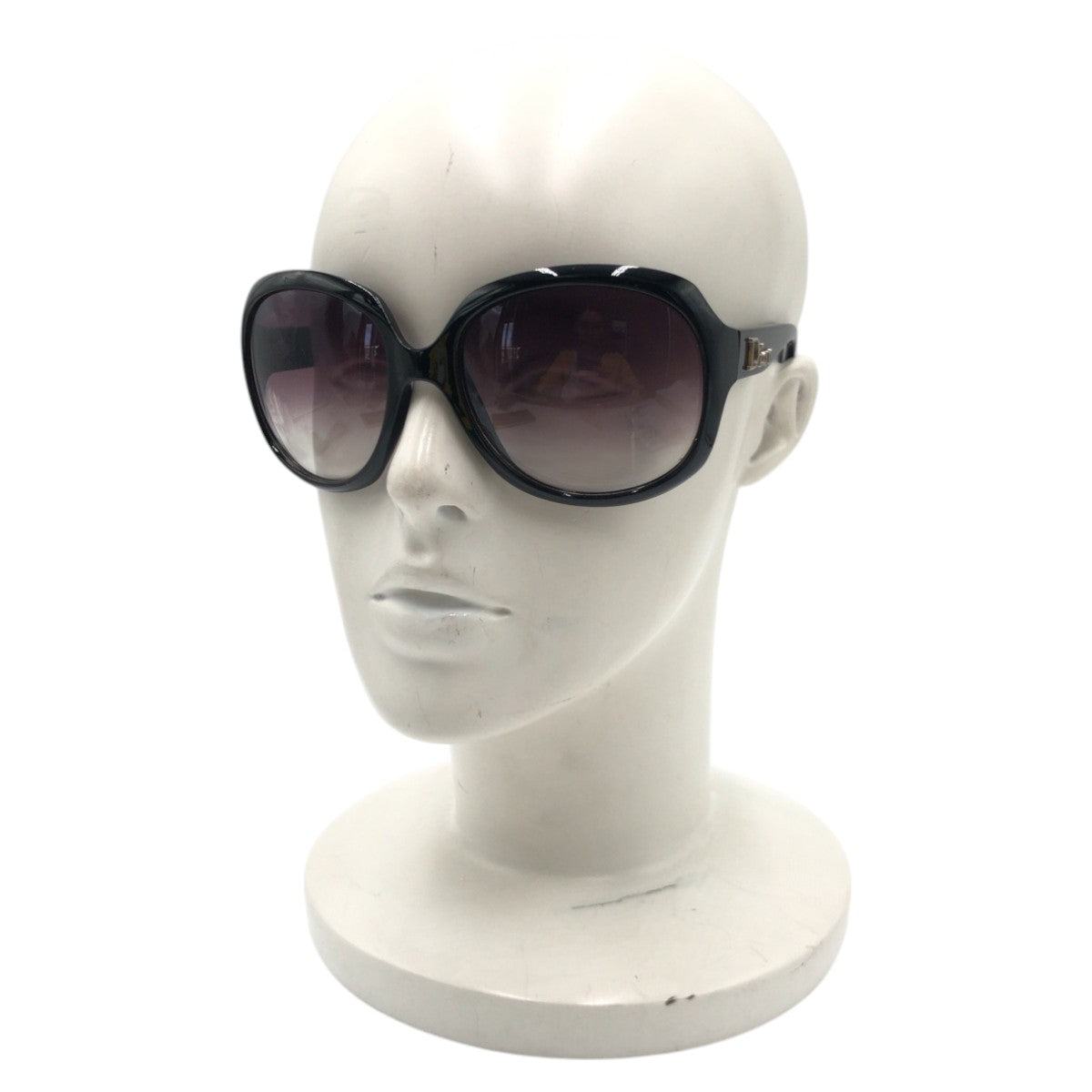13325
Dior ディオール GLOSSY1 グロッシー ブラック 黒 プラスチック 113-115-75 60□20 130 サングラス バタフライ  レディース