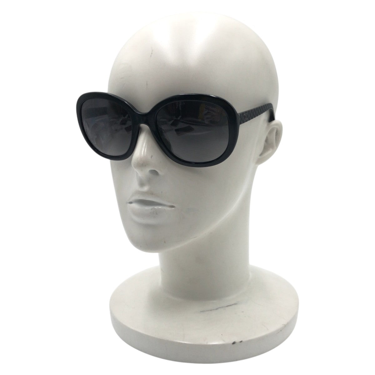 13326
CHANEL シャネル マトラッセ ココマーク ブラック 黒 プラスチック 5238-A c.501/S8 56□20 135 3P サングラス 偏光レンズ  バタフライ  レディース
