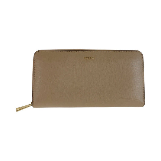 12783
Furla フルラ バビロン ベージュ グレージュ ゴールド金具 レザー 長財布 ラウンドファスナー  レディース ABP5