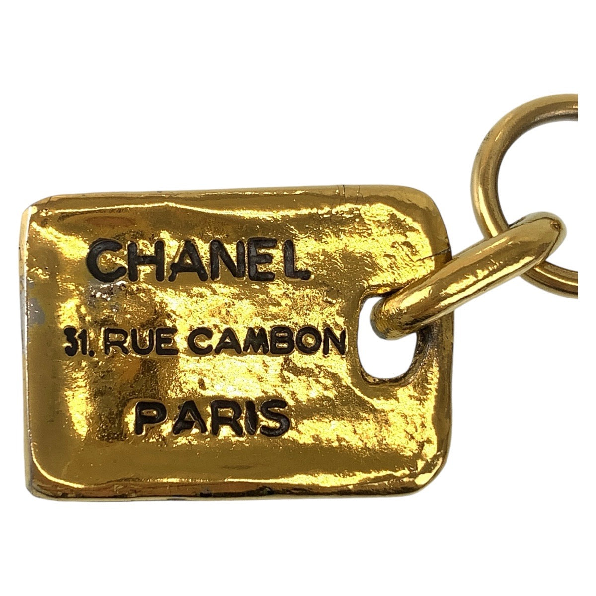 13351
CHANEL シャネル ヴィンテージ 31 RUE CAMBON ゴールド メッキ ブレスレット  レディース